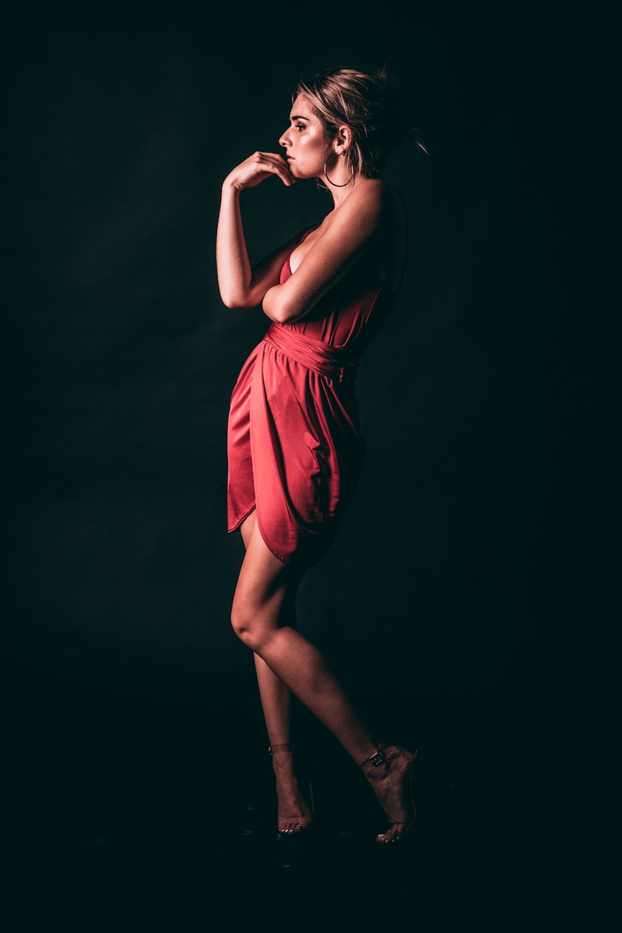 Robe rouge